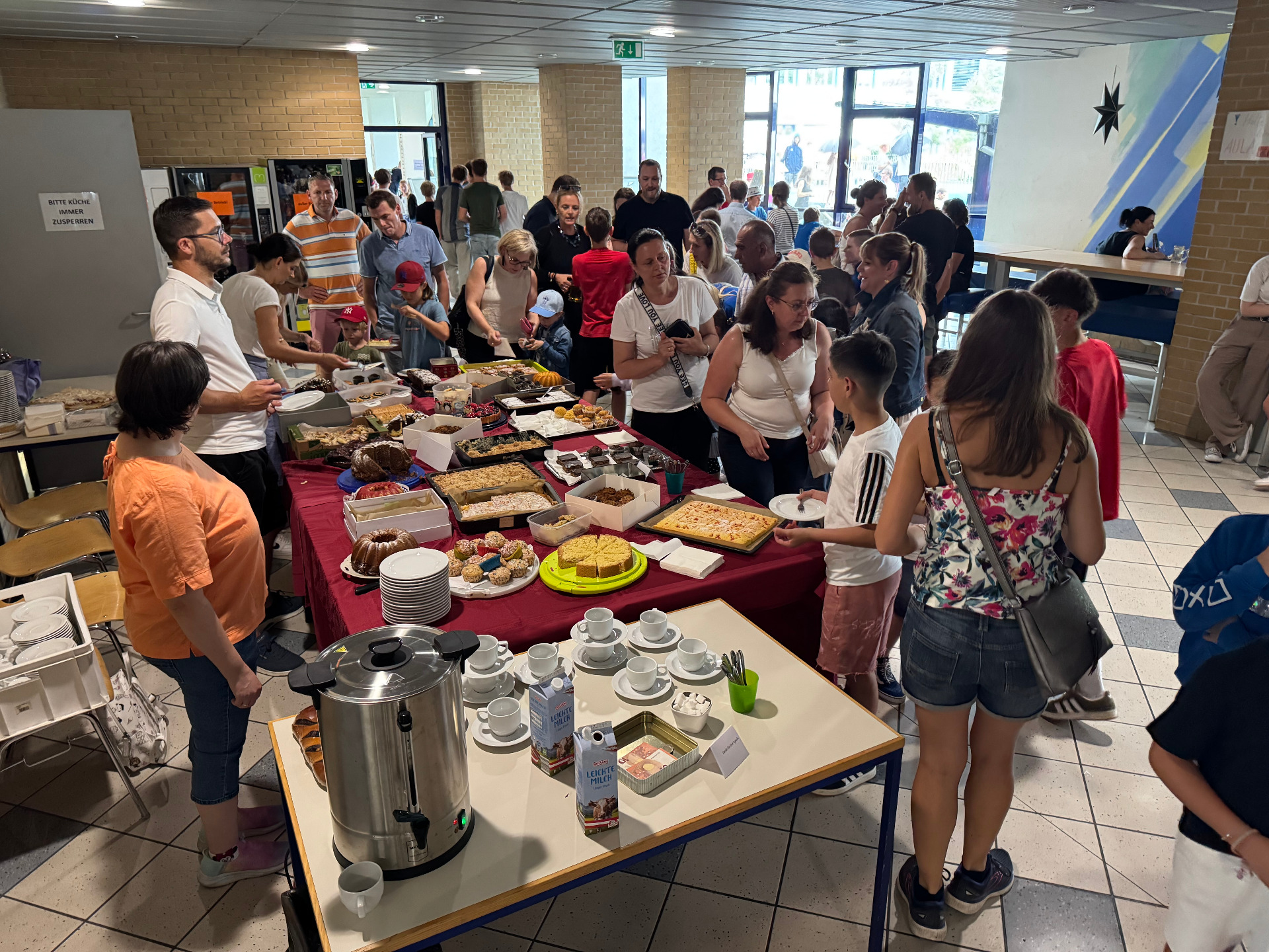 Kuchenbuffet Sommerfest